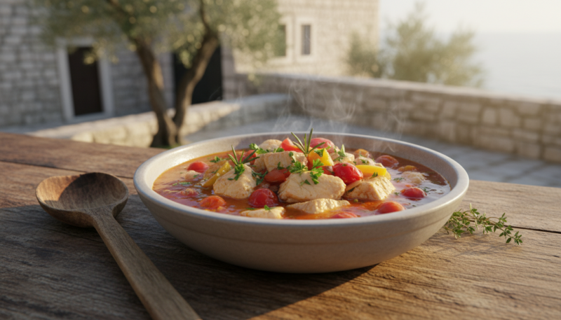 далматинска рибља чорба далматинска рибља чорба